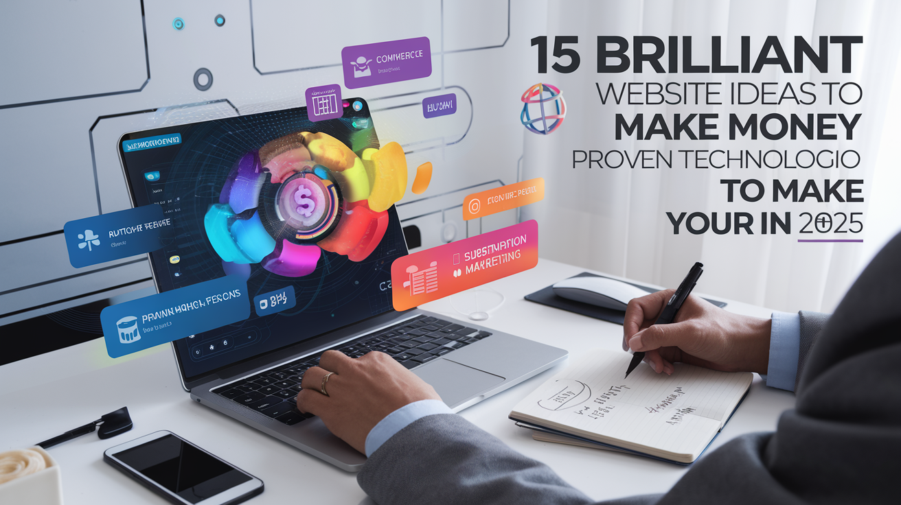 “15 Brilliant Website Ideas to Make Money in 2025: Proven Strategies to Boost Your Income”