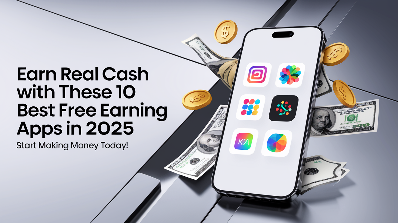 “Earn Real Cash with These 10 Best Free Earning Apps in 2025: Start Making Money Today!”